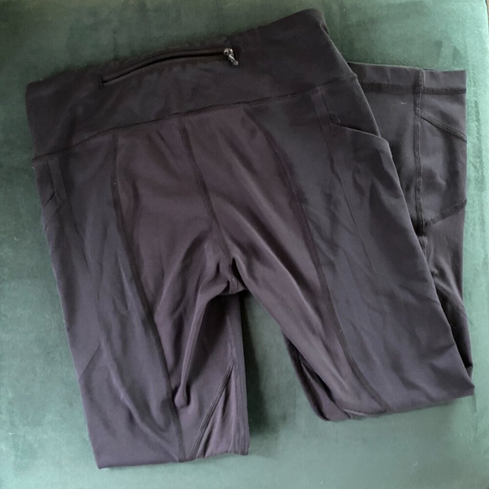 Lululemon Leggings Womens Size 4 Black Yoga Pants - Picture 2 of 5